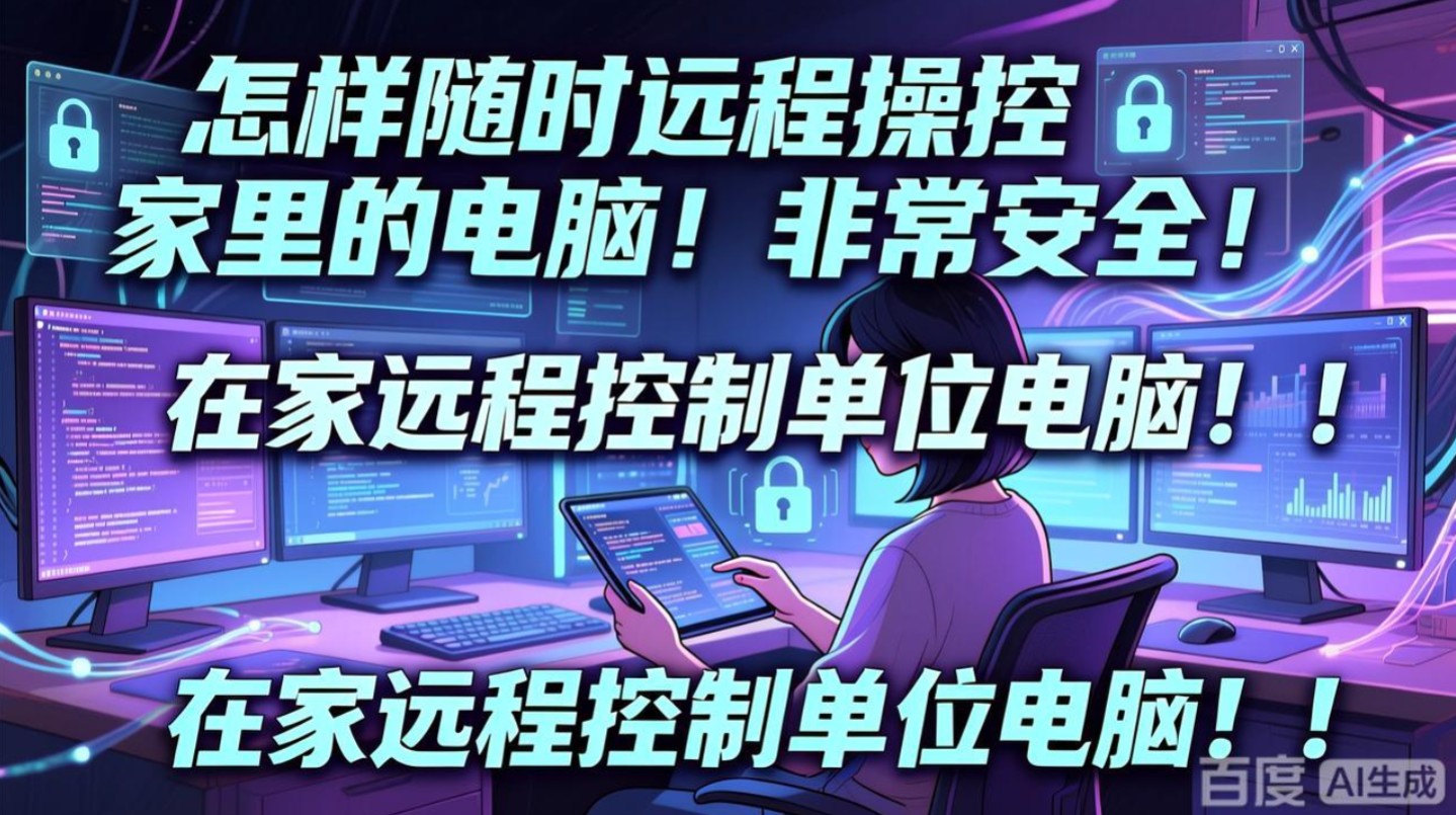 在家控制辦公電腦